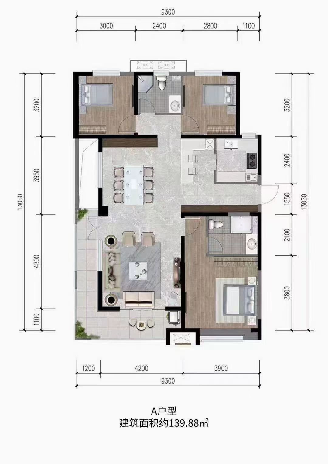 滨河湾140平米毛坯房黄金楼层直接更名无过户费用